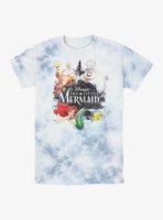 Disney The Little Mermaid Title Poster Tie-Dye T-Shirt
