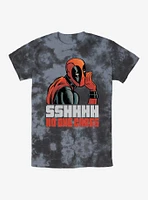 Marvel Deadpool No One Cares Tie-Dye T-Shirt