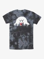 Nintendo Mario Halloween Silhouttes Tie-Dye T-Shirt