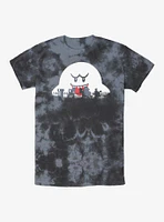 Nintendo Mario Halloween Silhouttes Tie-Dye T-Shirt