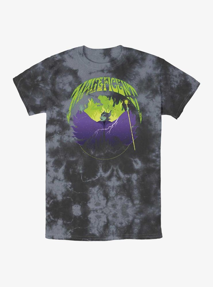 Disney Sleeping Beauty Grunge Maleficent Tie-Dye T-Shirt