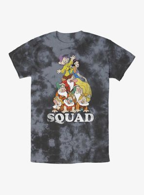 Disney Snow White And The Seven Dwarfs Squad Tie-Dye T-Shirt