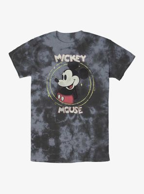 Disney Mickey Mouse Happy Classic Tie-Dye T-Shirt