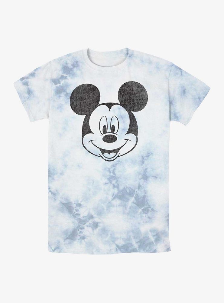 Disney Mickey Mouse Face Tie-Dye T-Shirt