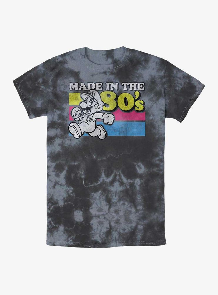 Nintendo Super Mario Bros. Made The 80s Tie-Dye T-Shirt