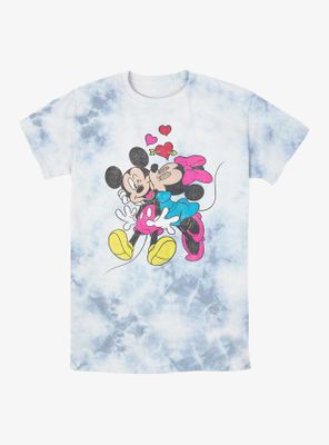 Disney Mickey Mouse And Minnie Love Tie-Dye T-Shirt