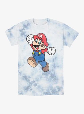 Nintendo Super Mario Bros. Pose Tie-Dye T-Shirt