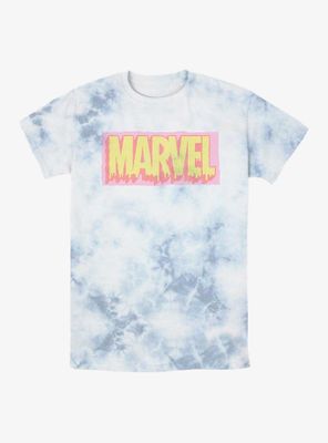 Marvel Logo Drip Tie-Dye T-Shirt