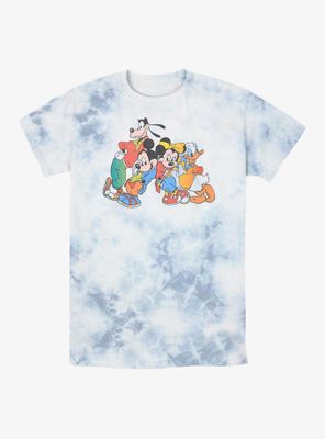 Disney Mickey Mouse And Friends Retro Tie-Dye T-Shirt