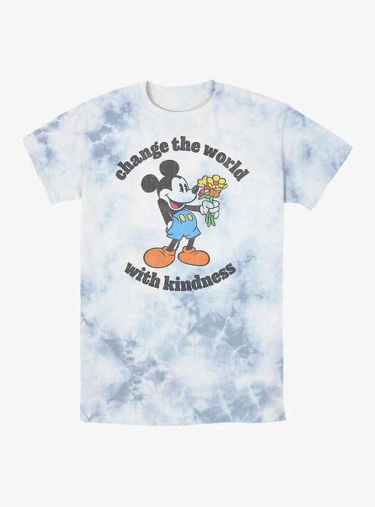 Disney Mickey Mouse Kindness Tie-Dye T-Shirt