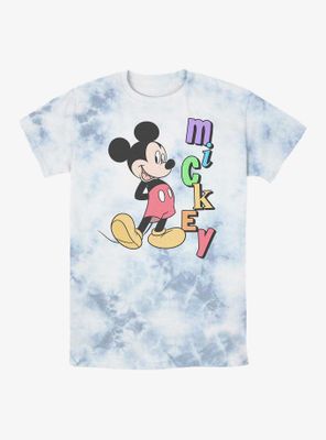 Disney Mickey Mouse Retro Name Tie-Dye T-Shirt