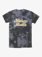 Disney Mickey Mouse Name Script Tie-Dye T-Shirt