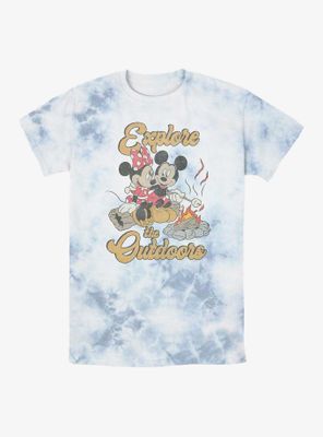 Disney Mickey Mouse Explore Outdoors Tie-Dye T-Shirt