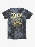 Nintendo The Legend Of Zelda Element Circle Tie-Dye T-Shirt