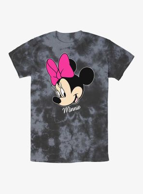 Disney Minnie Mouse Big Face Tie-Dye T-Shirt