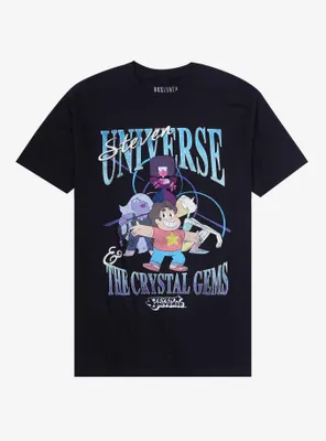 Steven Universe & The Crystal Gems Retro Portrait T-Shirt - BoxLunch Exclusive