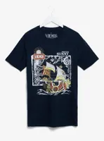 One Piece Thousand Sunny Map T-Shirt - BoxLunch Exclusive