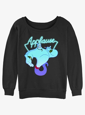 Disney Aladdin Genie Applause Girls Slouchy Sweatshirt