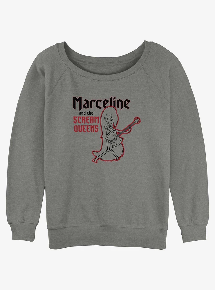 Adventure Time Marceline and the Scream Queens Girls Slouchy Sweatshirt