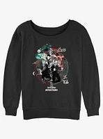 Marvel Doctor Strange the Multiverse of Madness Magic Glitch Girls Slouchy Sweatshirt