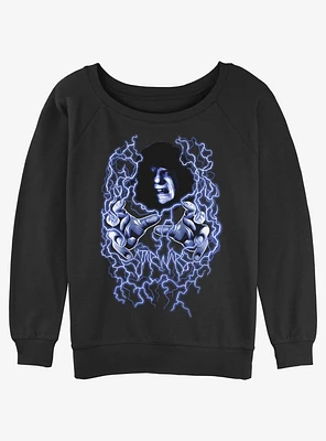 Star Wars Lord Sidious Girls Slouchy Sweatshirt