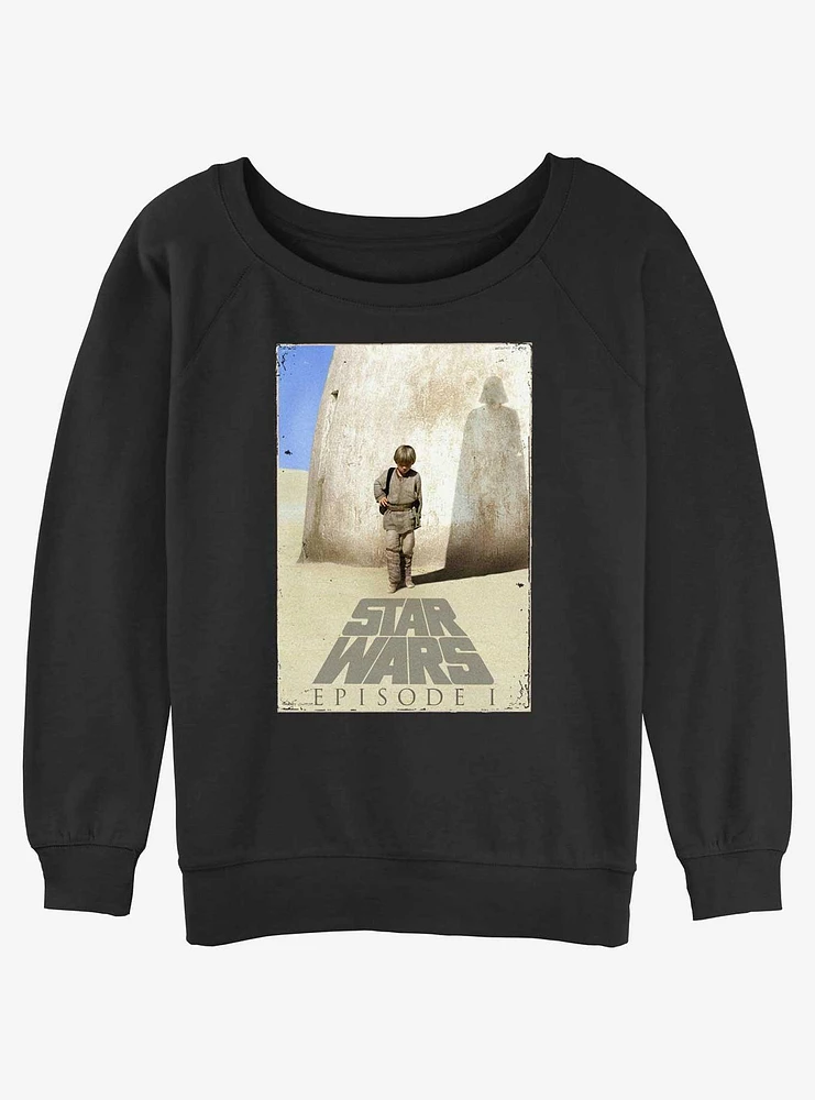 Star Wars Little Orphan Anakin Girls Slouchy Sweatshirt