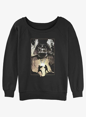 Star Wars Raw Battle Girls Slouchy Sweatshirt