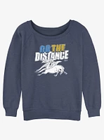 Disney Hercules Go The Distance Pegasus Girls Slouchy Sweatshirt