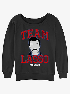 Ted Lasso All Star Team Girls Slouchy Sweatshirt