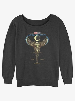 Marvel Moon Knight Khonshu Relic Girls Slouchy Sweatshirt