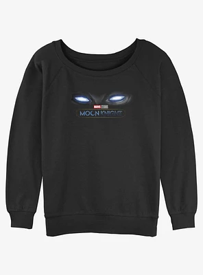 Marvel Moon Knight Eyes Girls Slouchy Sweatshirt