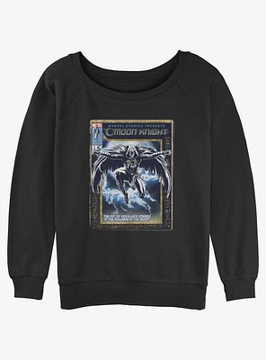 Marvel Moon Knight Vengeance Strikes Cover Girls Slouchy Sweatshirt