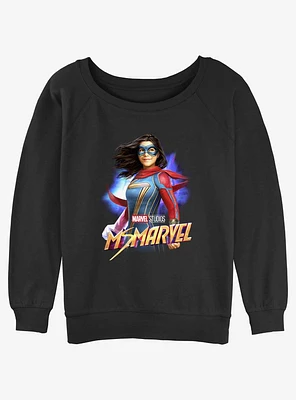Marvel Ms. Hero Girls Slouchy Sweatshirt