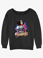 Marvel Ms. Hero Girls Slouchy Sweatshirt