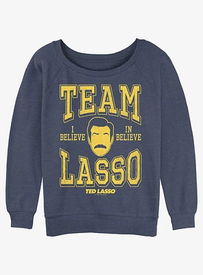 Ted Lasso Dream Team Girls Slouchy Sweatshirt