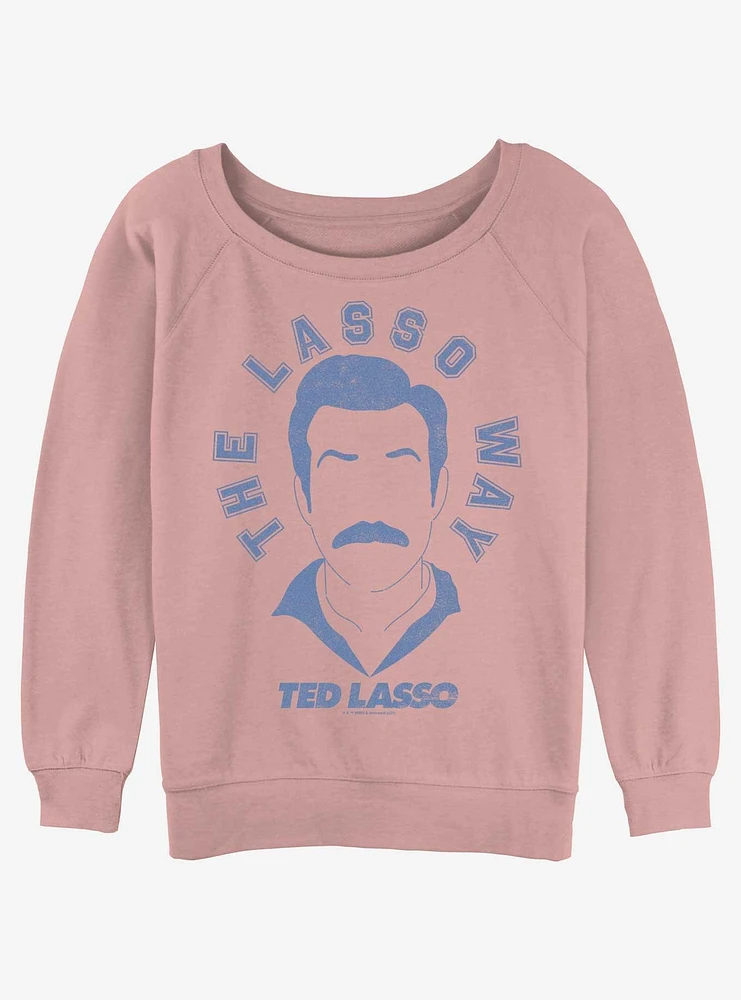 Ted Lasso The Lasso Way Girls Slouchy Sweatshirt