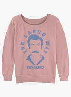 Ted Lasso The Lasso Way Girls Slouchy Sweatshirt