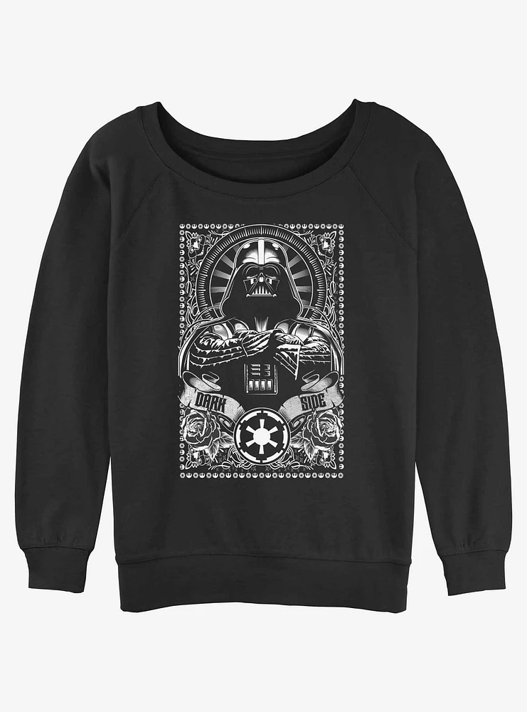 Star Wars Vader Dark Side Girls Slouchy Sweatshirt