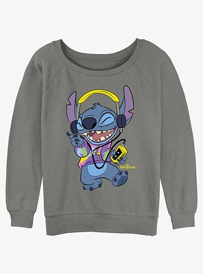 Disney Lilo & Stitch Rockin' Girls Slouchy Sweatshirt