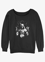 Marvel Moon Knight Phase Girls Slouchy Sweatshirt