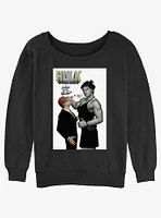 Marvel She-Hulk Love Is Not The Air Girls Slouchy Sweatshirt