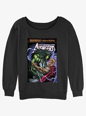 Marvel She-Hulk Thor's Arms Girls Slouchy Sweatshirt