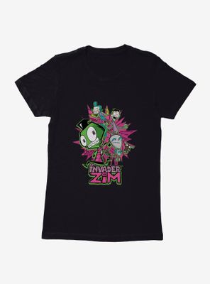 Invader Zim GIR & Roboparents Womens T-Shirt