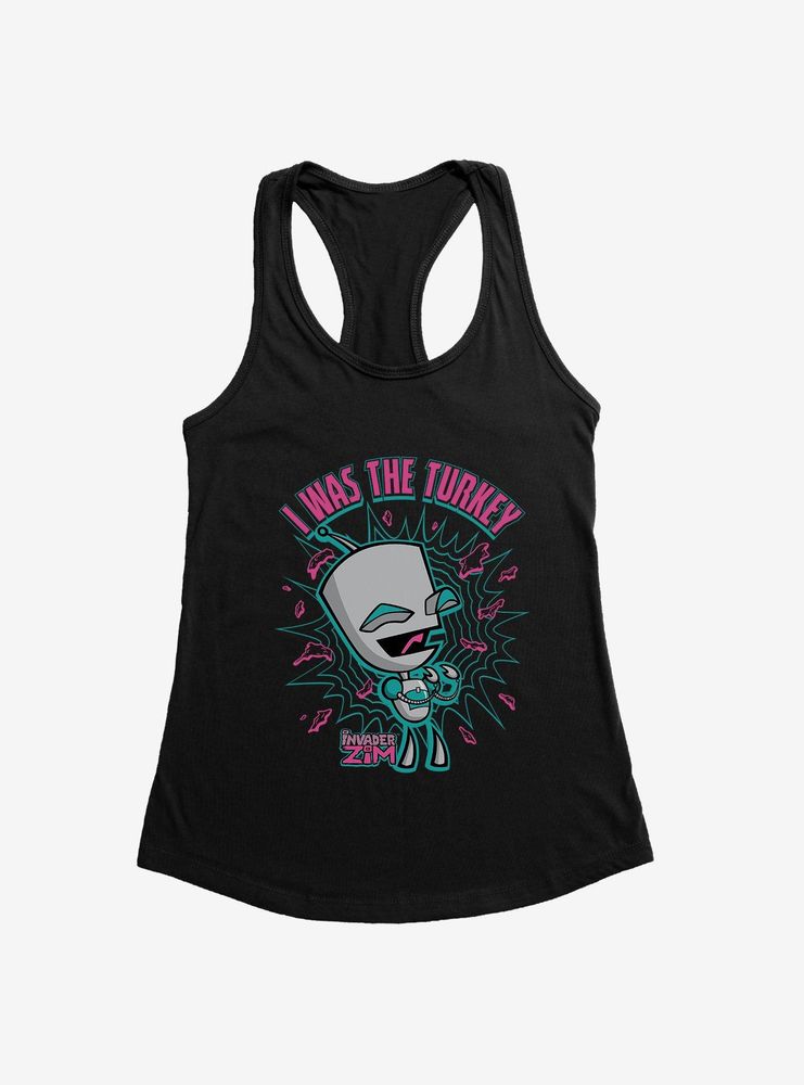 Invader Zim I Was The Turkey Womens Tank Top