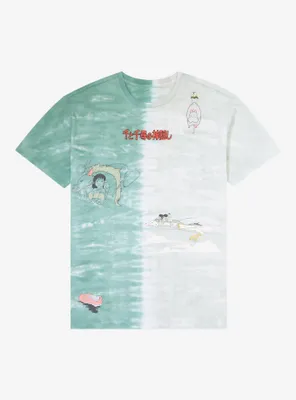 Studio Ghibli Spirited Away Haku & Chihiro Split-Dye T-Shirt