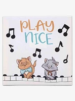 Disney The AristoCats Play Nice Piano Canvas Wall Decor