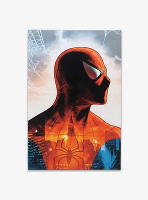 Marvel Spider-Man Headshot Canvas Wall Decor