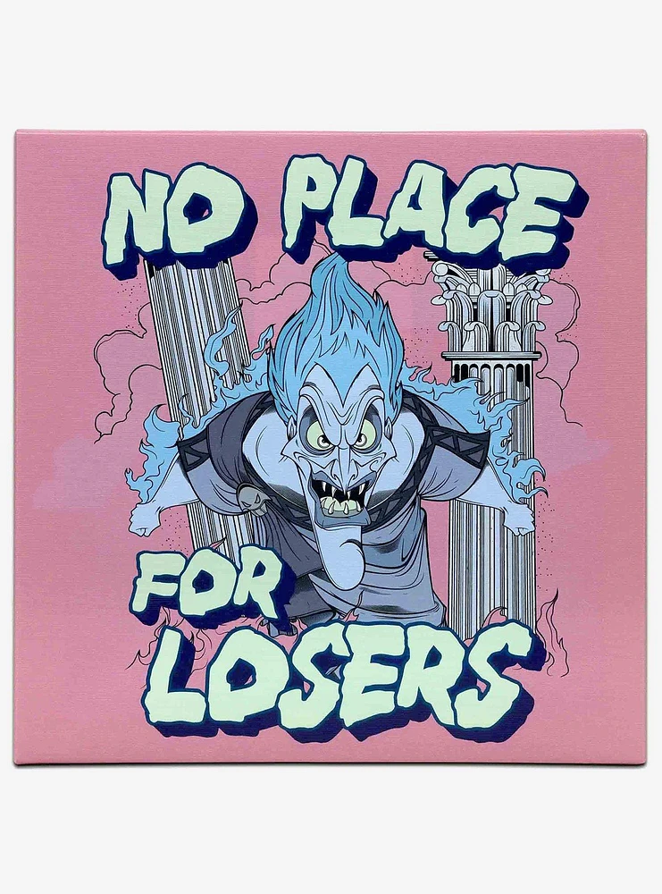 Disney Villains Hades No Place for Losers Canvas Wall Decor