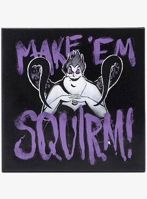 Disney Villains Ursula Make 'Em Squirm Canvas Wall Decor