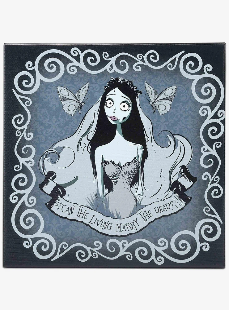 Corpse Bride "Can the Living Marry the Dead?" Canvas Wall Decor